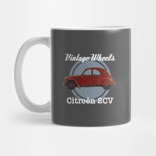 Vintage Wheels - '58 Citroën 2CV Mug